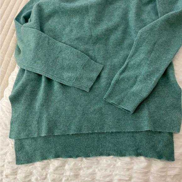 Nanette Lepore Green Cashmere Jumper, Size L - Picture 11 of 11